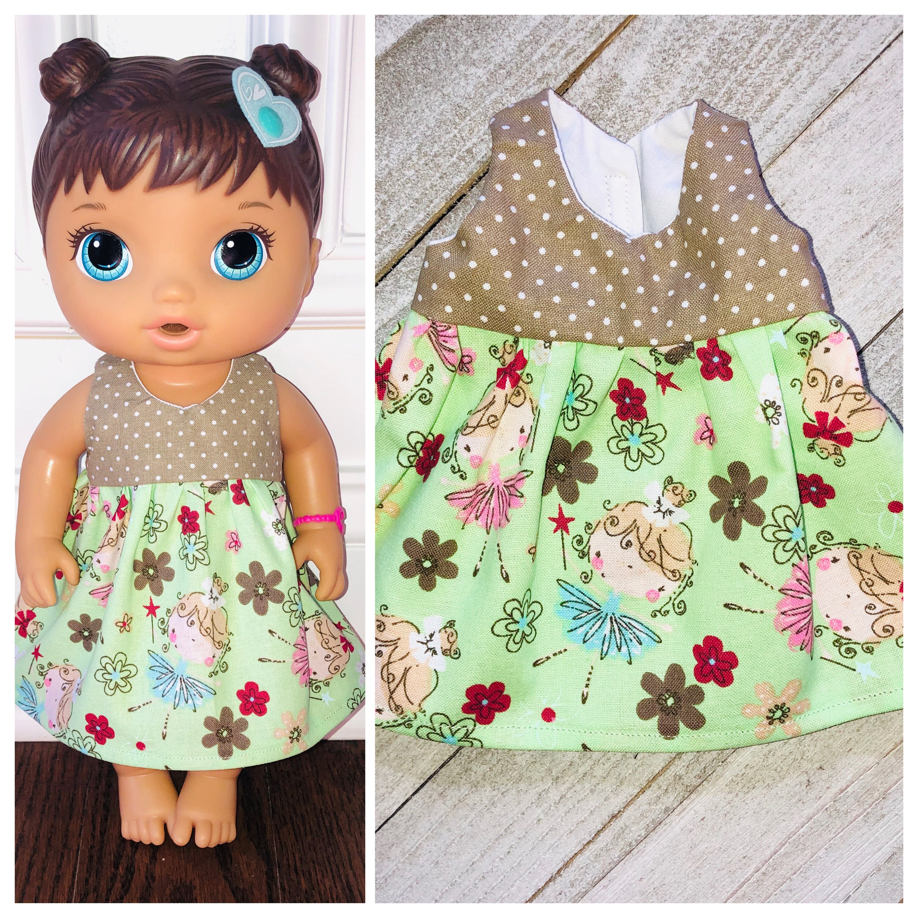 13 Doll Clothes/baby Alive/ballerina Doll Dress/13 Doll Etsy