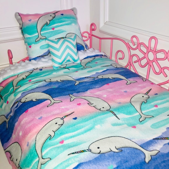 narwhal bedding set