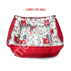 Pet bed pattern
Dog bed sewing
Cat bed pattern
Small pet bed
Medium dog bed
Large pet bed
Reversible bed
DIY dog bed
Cozy cat bed
Pet bed PDF
Dog bed 6 sizes
Washable bed
Custom pet bed
