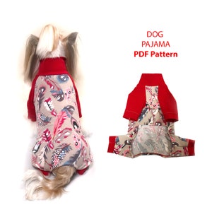 5 Sizes XS XL Dog Pajamas Pdf Sewing - Il 300x300.4569394227 Rixz