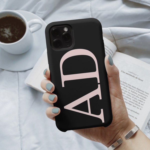 Tough Monogram Phone Case - Custom Anna Delvey Inspired Case for iPhone 14, 13 Pro Max, Samsung Galaxy S23 Plus Ultra, S22, S20