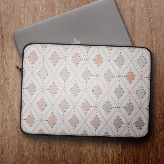 12 13 14 15 inch Geometric Laptop Sleeve Laptop Cover Padded Etsy