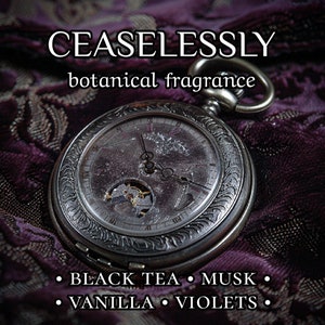 Black Tea Musk Perfume Oil – Victorian Botanical Fragrance