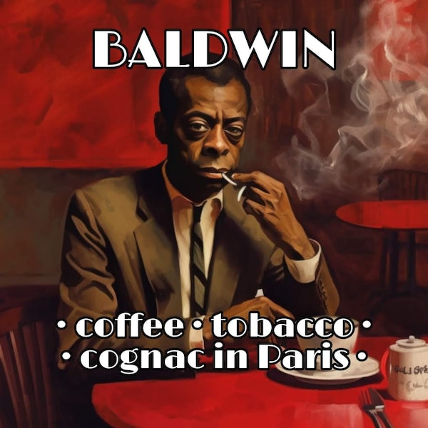 BALDWIN - Dark Coffee, Tobacco, Cognac - Natural Cologne Oil, Body Spray, Perfume Oil, Diffuser Oil - Gourmand Unisex Botanical Fragrance