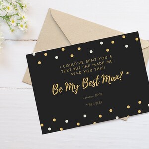 Ser meu padrinho? Download de proposta de casamento personalizada para padrinho
