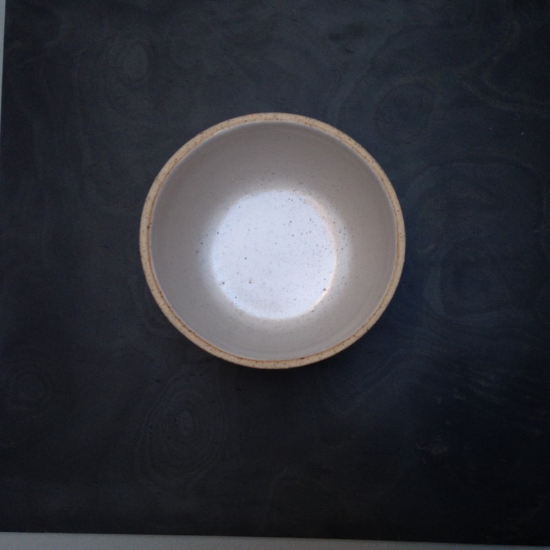 planter bowl with black spots