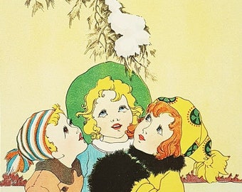 Nursery print, illustrated by E Dorothy Rees