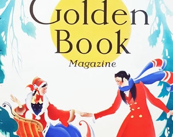 Front cover of vintage American magazine The Golden Book, December 1930