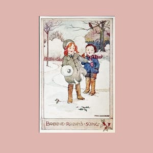 Vintage nursery print, illustrated by Anne Anderson