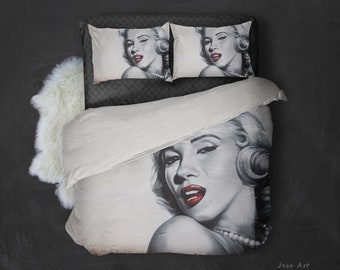 Marilyn Monroe Bedding Etsy