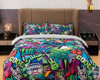 3Dブッダ寝具セット、黄金の花柄幾何学模様キルトカバー - Etsy 日本