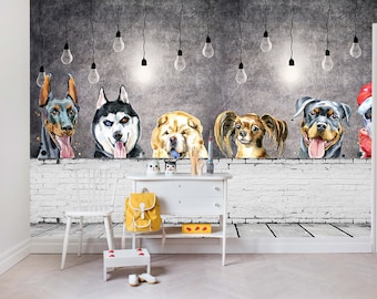 Dog Wallpaper - Etsy
