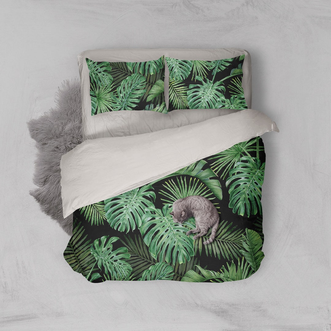 3D Palm Tree Map 2146 Andrea haase Bedding Bed Pillowcases Quilt