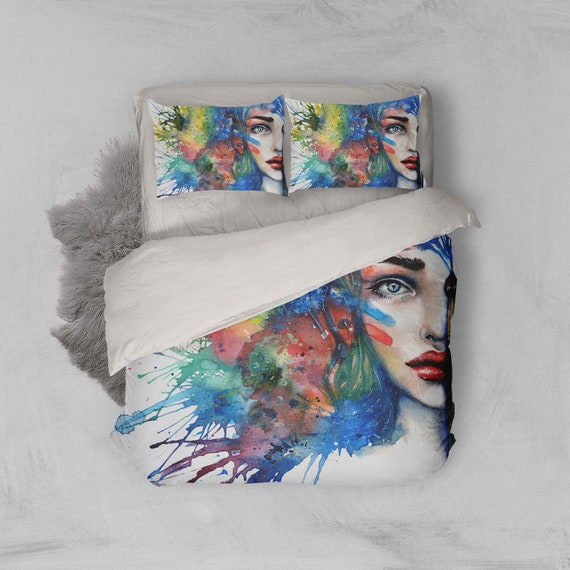 Funda Nórdica Ambesonne Con Diseño Wall Street Graffiti, Juego De Cama Moderno Y Colorido, Incluye Funda De Edredón Y 2 De Almohada