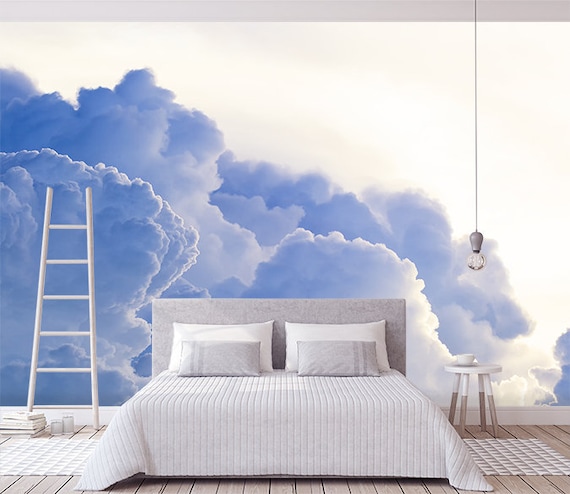 3D Cloud Wallpaper Sky Wall Mural Dreamy Wall Decor - Etsy Sweden 3D Cloud Wallpaper Sky Wall Mural Dreamy Wall Decor - Etsy Sweden