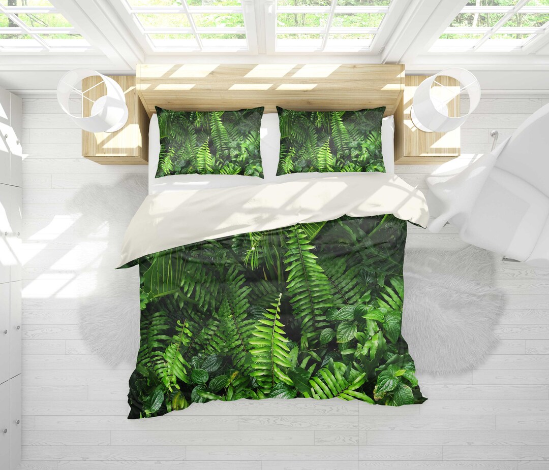 3D Green Leaves 7158 Assaf Frank Bedding Bed Pillowcases Quilt Cover Duvet Cover