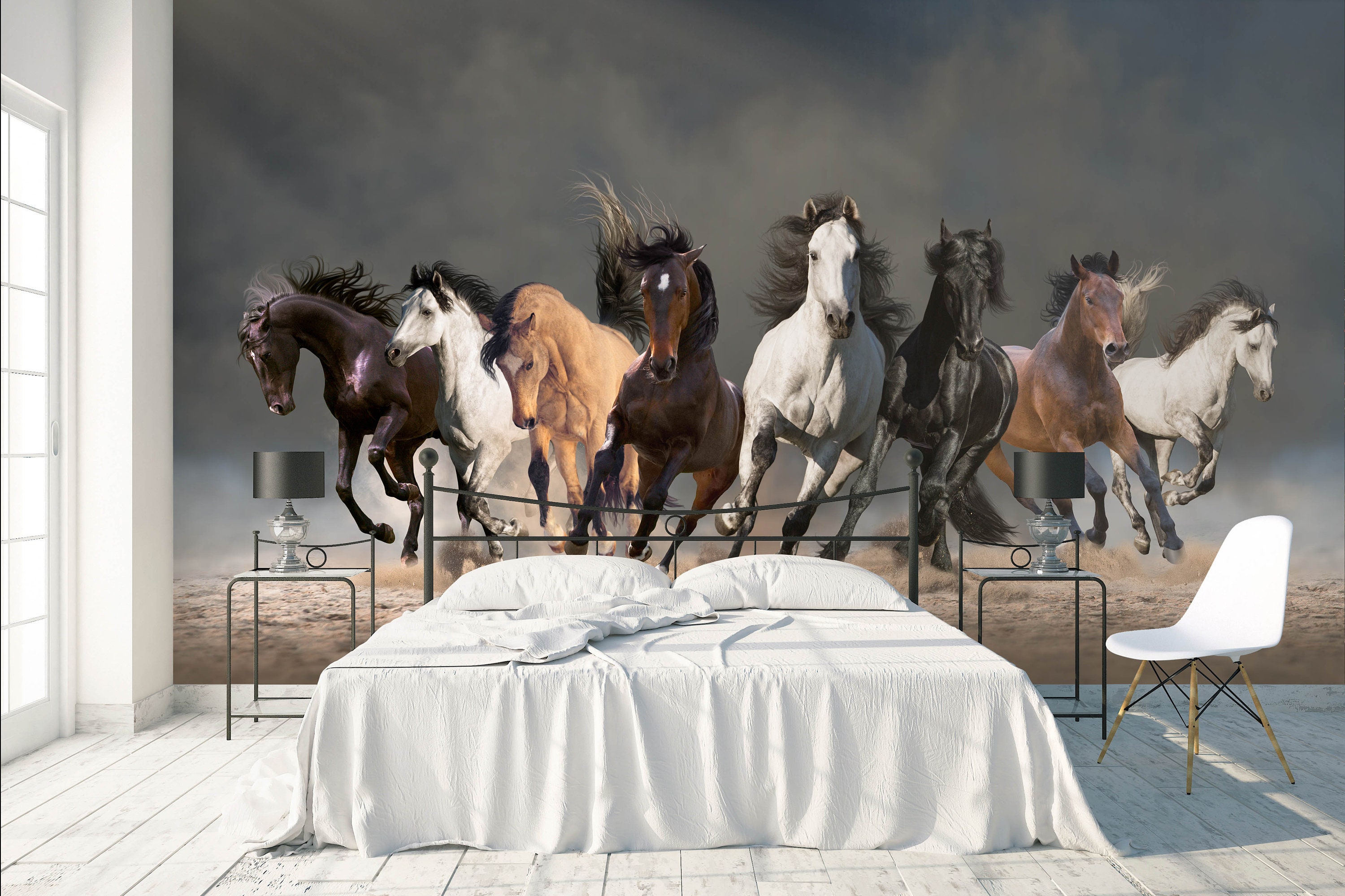 Horse Wallpaper - Etsy Horse Wallpaper - Etsy