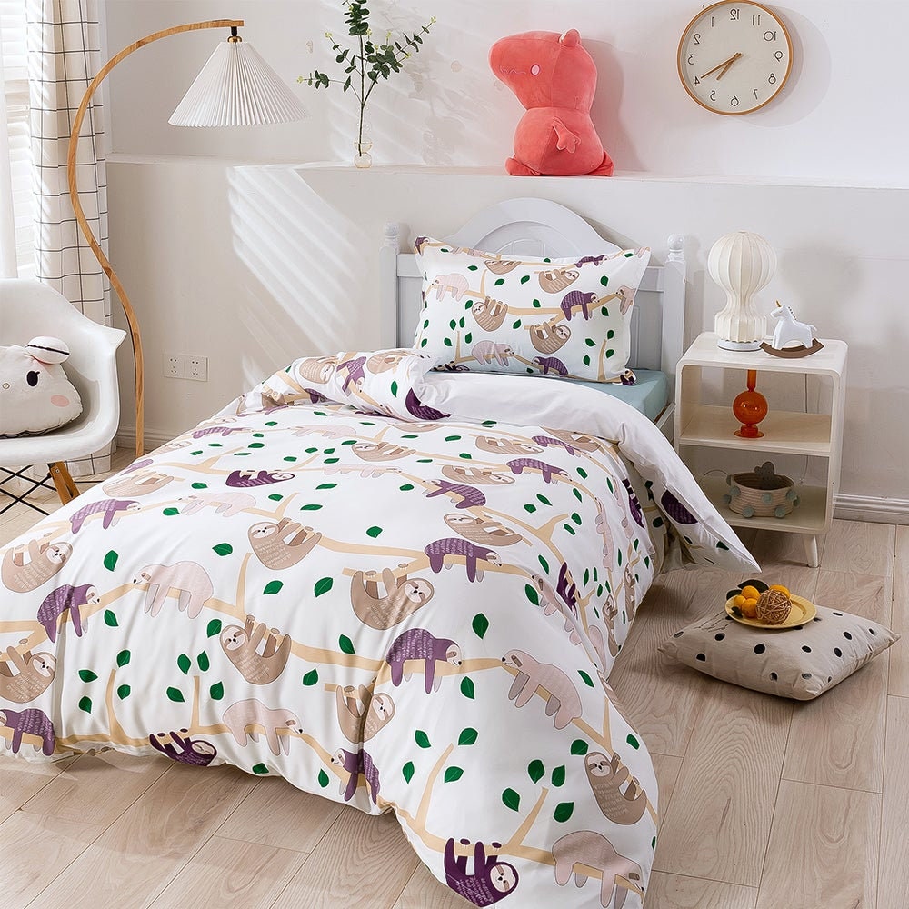 3D Animal Duvet Cover Set With Pillowcase - Single, Double, King Sizes, OEKO-TEX Certified Polycotton