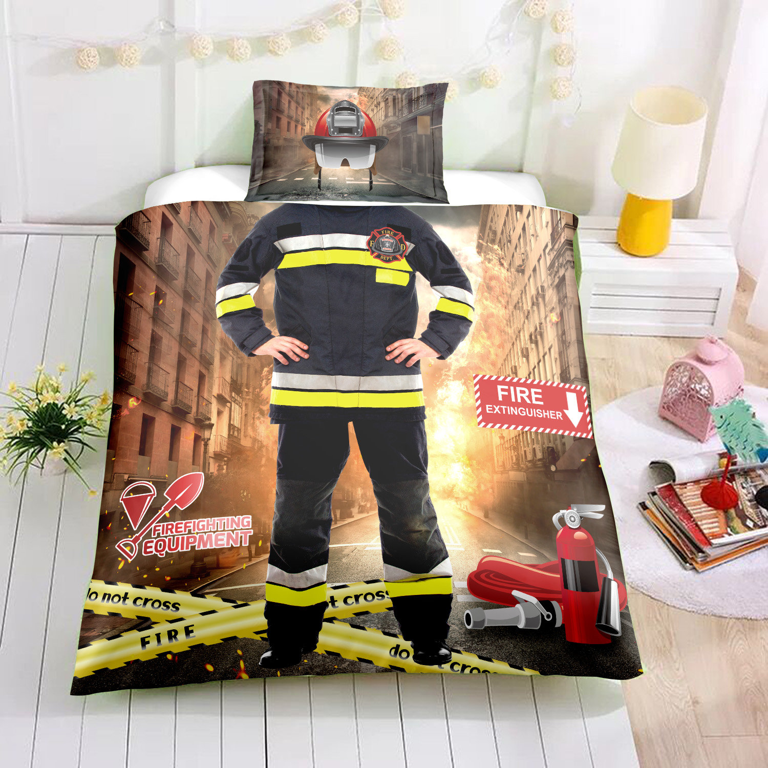 bedding Firefighter