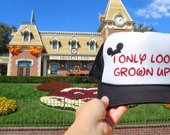 Gorra de camionero de Mickey Mouse, "Solo parezco mayor", de Disney