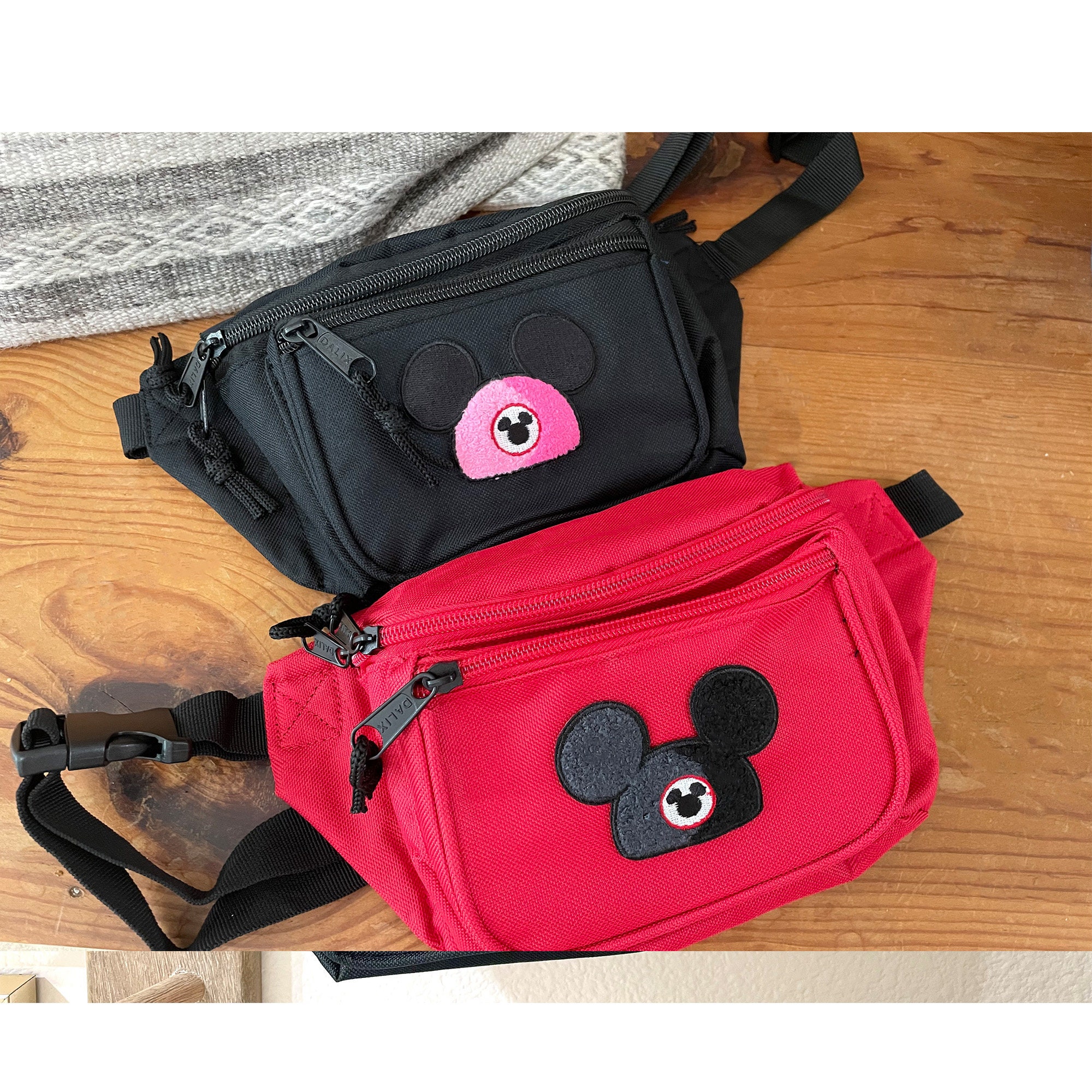 Disney Mickey Fanny Pack / Minnie Mouse Fanny Pack / Disney Etsy