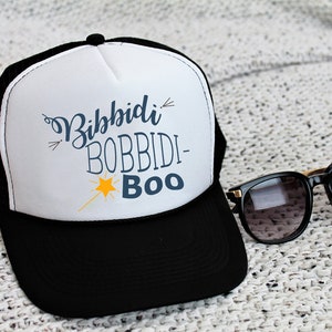 Disney Bibbidi Bobbidi Boo Trucker Hat Snapback Cap Mesh Hat