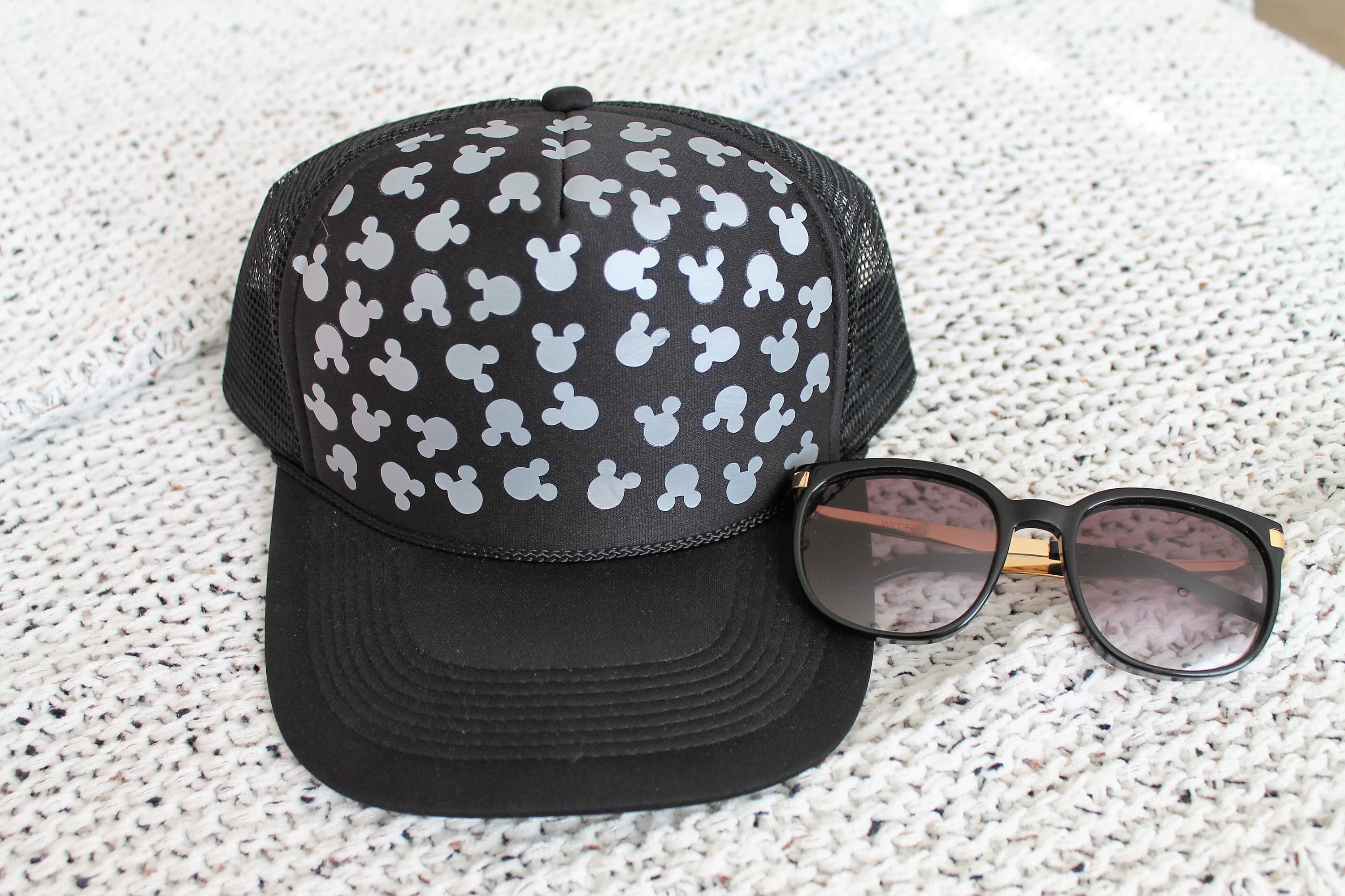 mickey trucker hat