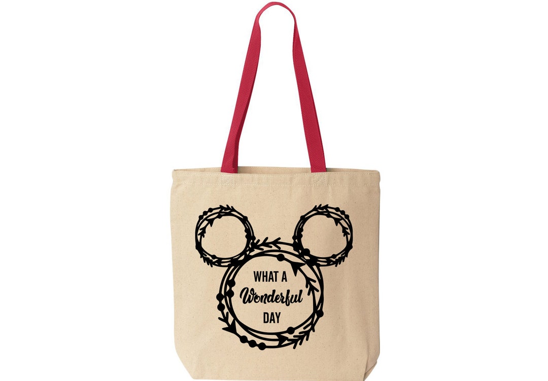 What A Wonderful Day Disney Tote Bag / Women's Disney Bag Etsy
