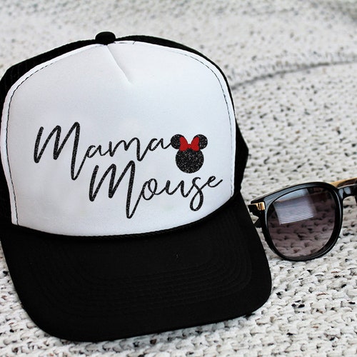 minnie mouse trucker hat