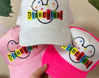 Cappellino da camionista vintage Disneyland: Topolino Snapback