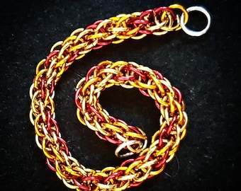 Flame - Chainmail Bracelet