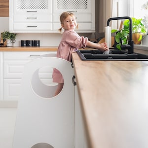 Montessori Kitchen Tower, Kitchen Tower, Montessori Tower, Montessori Helper Stool, Learning Stool, Tower Helper, Montessori Furniture