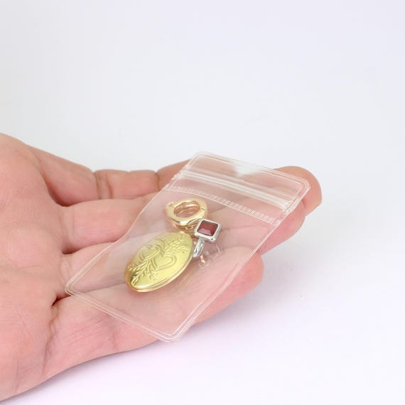 20/40 X Small Rigid Plastic Grip Lock Reusable Storage Bags for