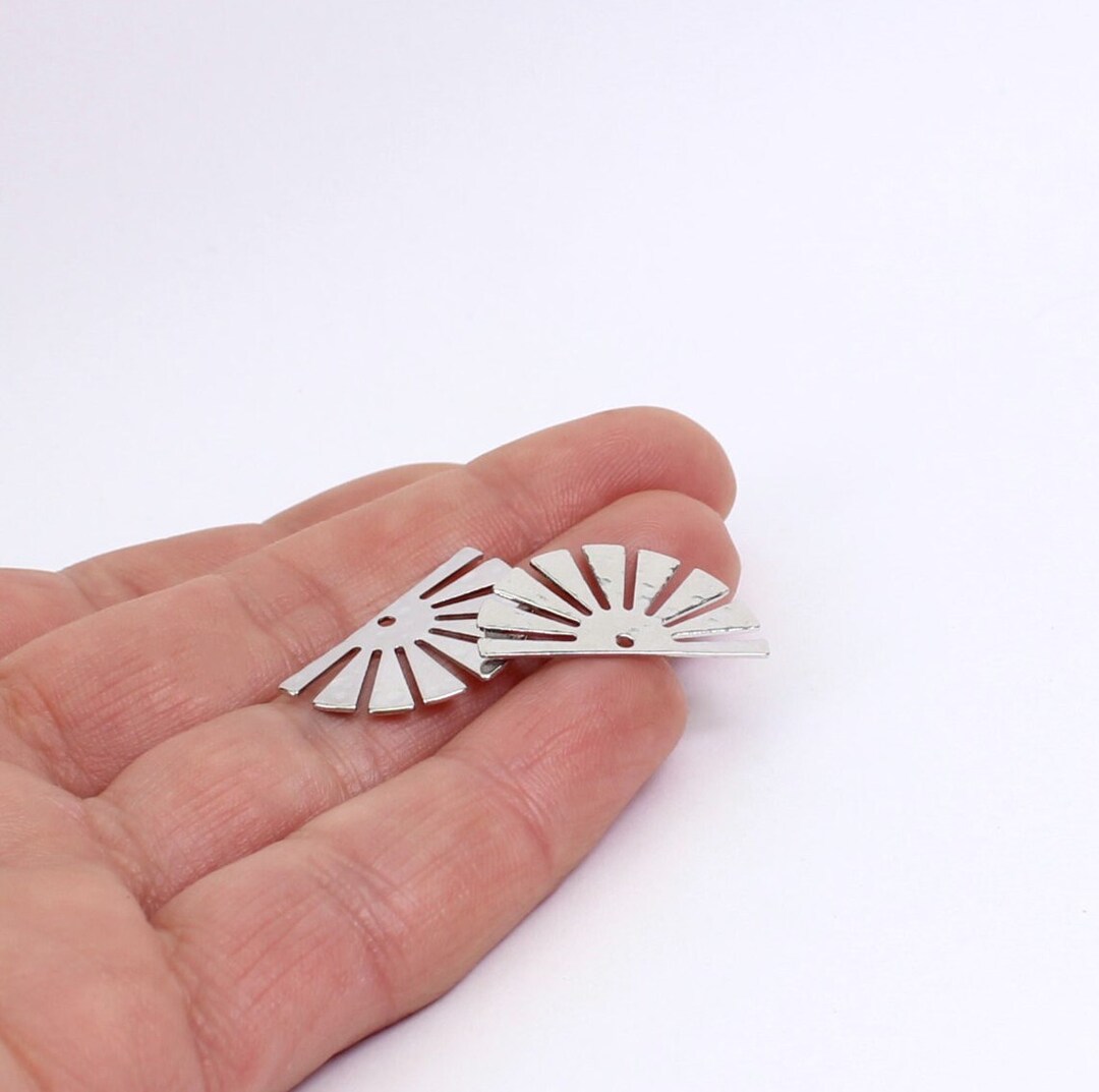 2-4-8-x-platinum-plated-half-round-sunrise-fan-charms-etsy