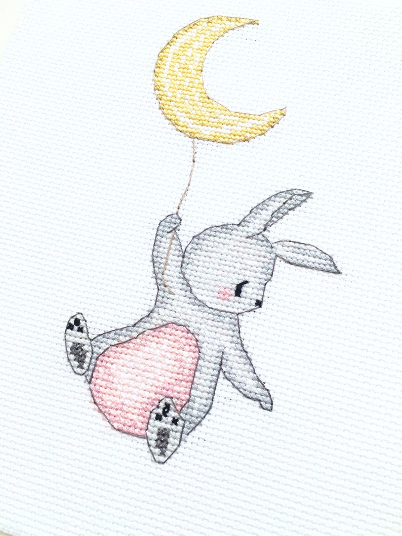 Bunny Cross Stitch Pattern Instant Download PDF - Etsy