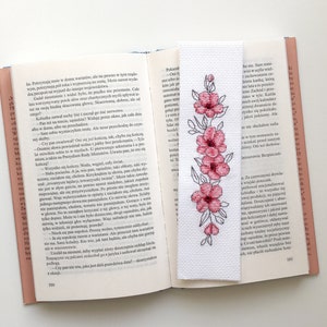 Cross Stitch Pattern Bookmark Cherry Blossom Cherry Flower Sakura ...