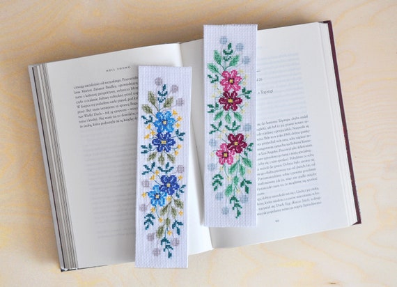 Flower Bookmark Pattern - Electronic Download