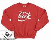 Enjoy C ck This Christmas Funny Xmas Gift Secret Santa Present Hipster Crewneck Sweater Tumblr Slogan Rude Naughty Unisex Mens Womans JUMPER