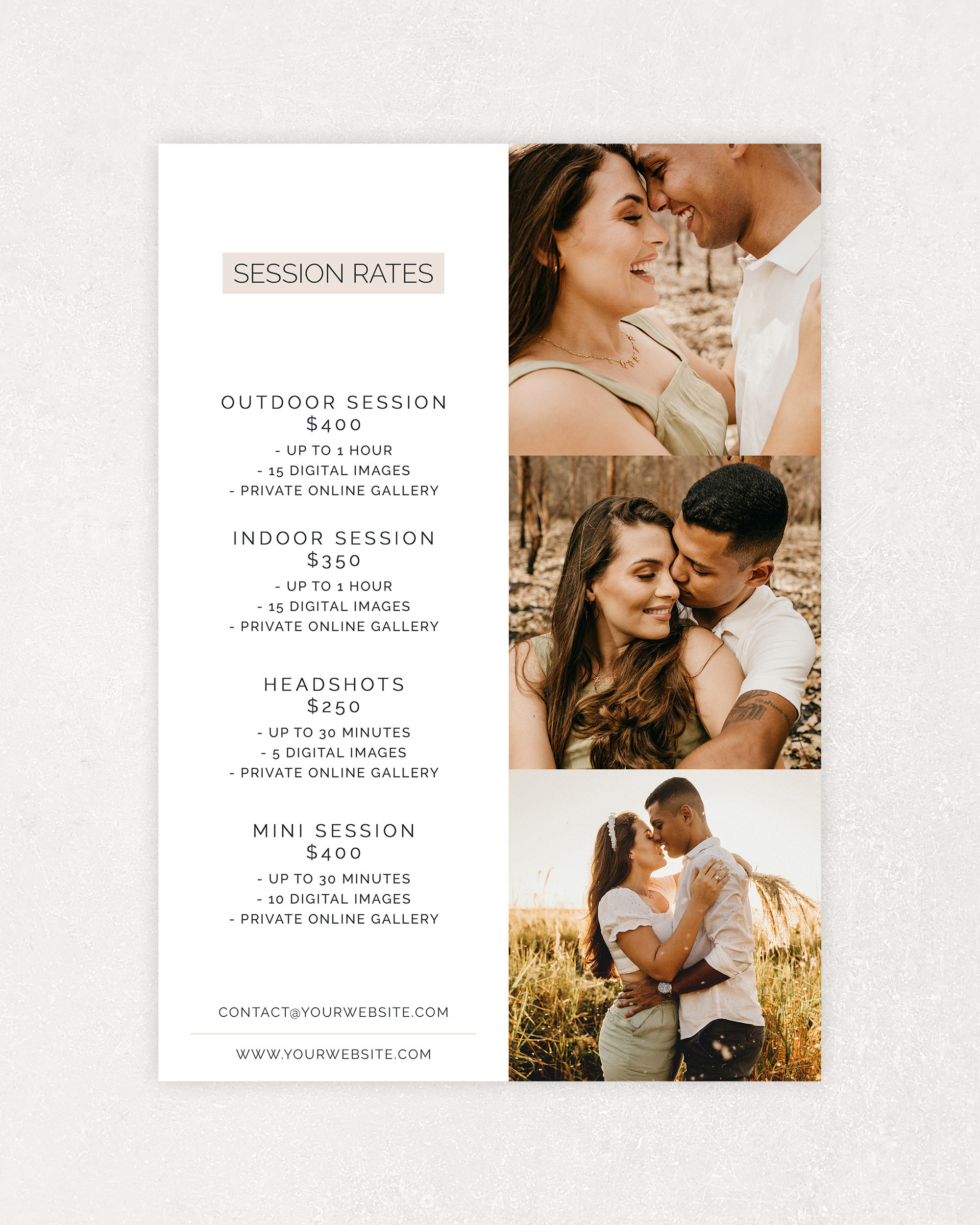 photography-pricing-pdf-template-photography-price-list-photography