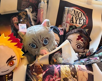 Demon Slayer Mystery Box, Anime Gift Set