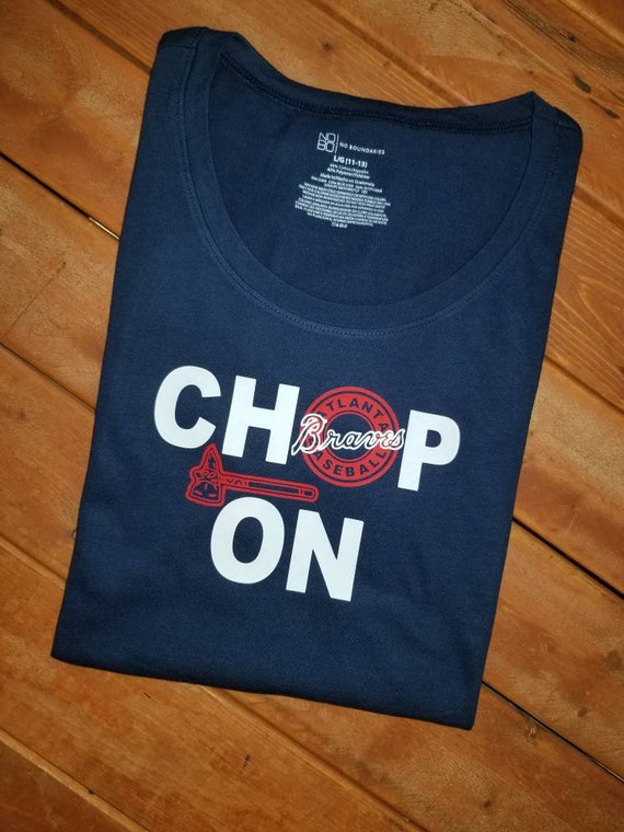 Atlanta Braves Chop on MLB Baseball T-shirt 