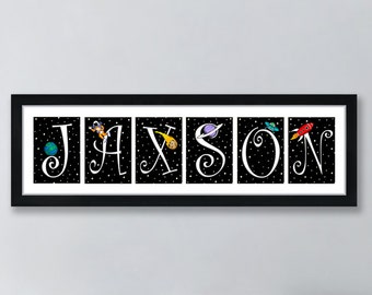 outer space nursery theme