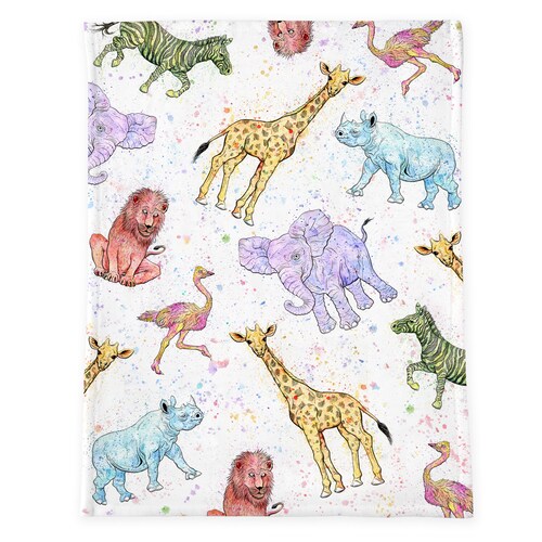 Animal Nursery Set | 9 Peice Animal Theme Bundle | Jersey Knit Cotton Crib Sheet Baby Bedding | Unique Baby Shower Gift shops
