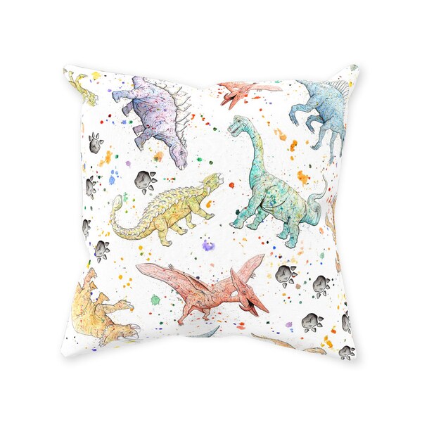 Dinosaur Pillow Etsy