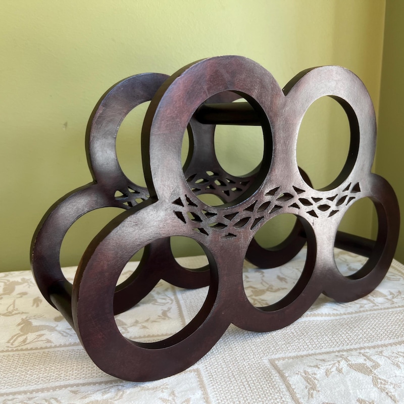 Log Wine Rack - Etsy