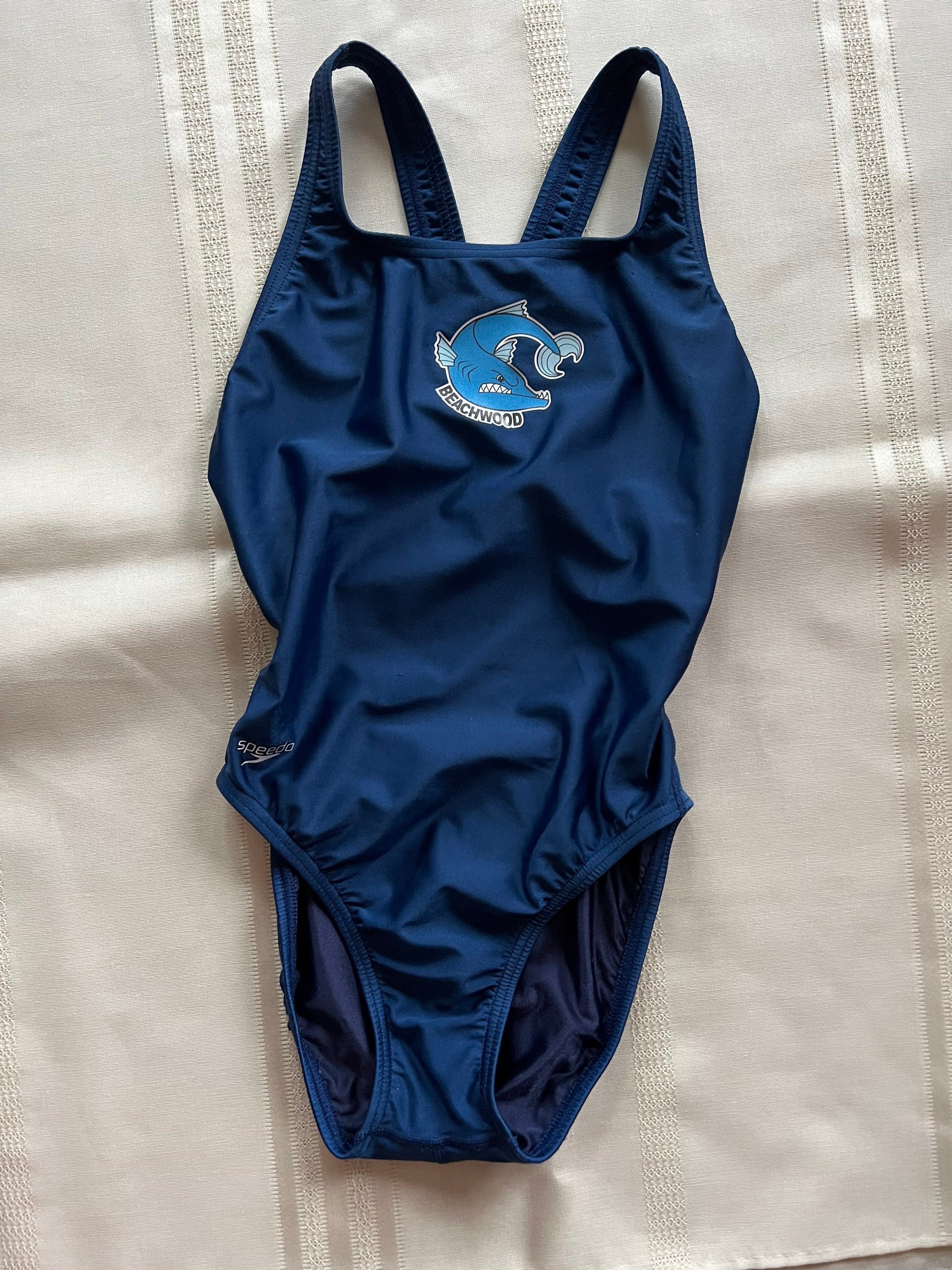 Vintage Speedo One-piece Swimsuit Sz S-M/ Navy Blue Lycra Vintage Speedo One-piece Swimsuit Sz S-M/ Navy Blue Lycra