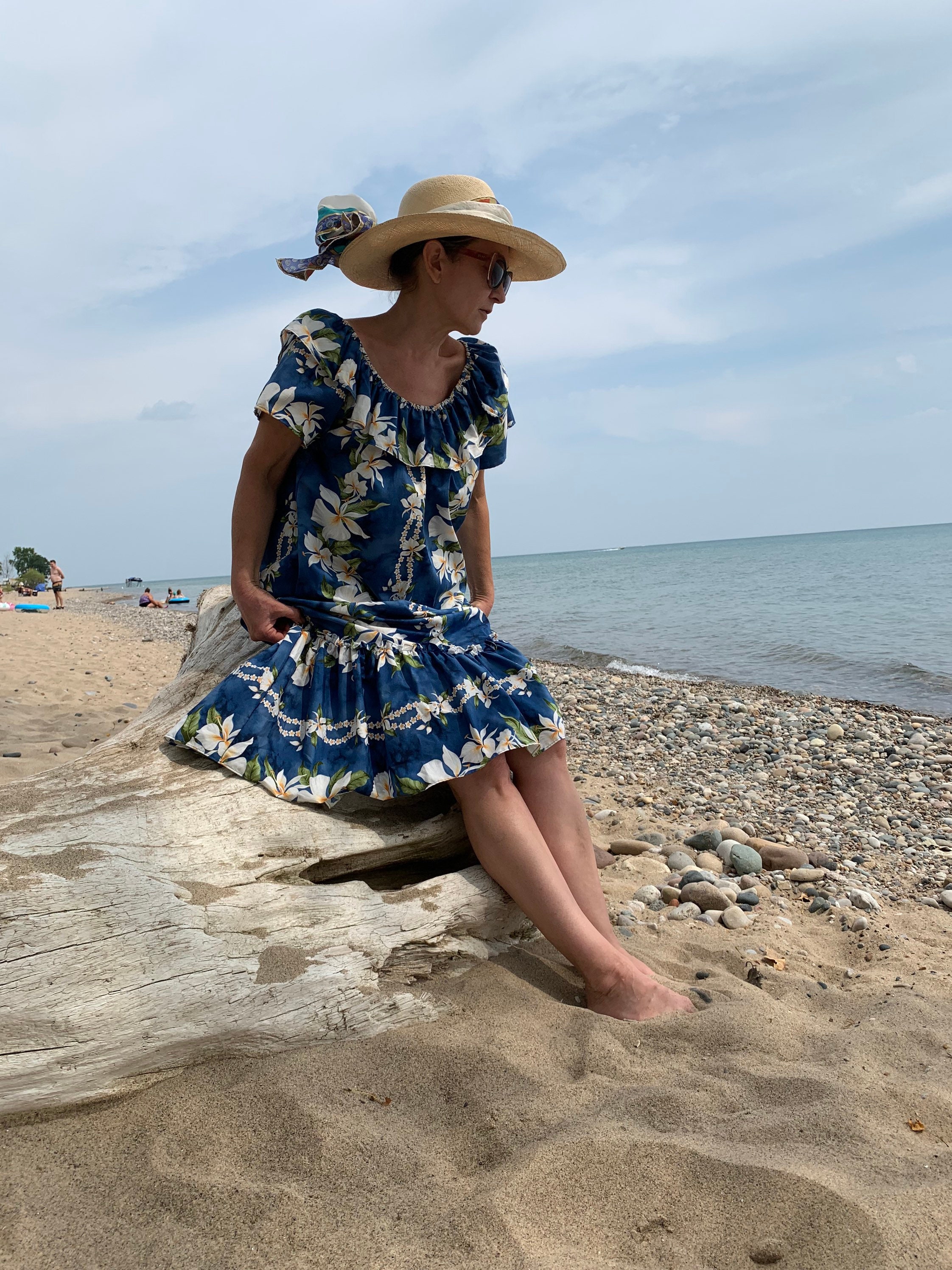 Vintage Jade Fashions Made in Hawaii Cotton Dress Sz. S Vintage Jade Fashions Made in Hawaii Cotton Dress Sz. S