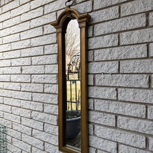 Vintage Butler's Mirror - Etsy