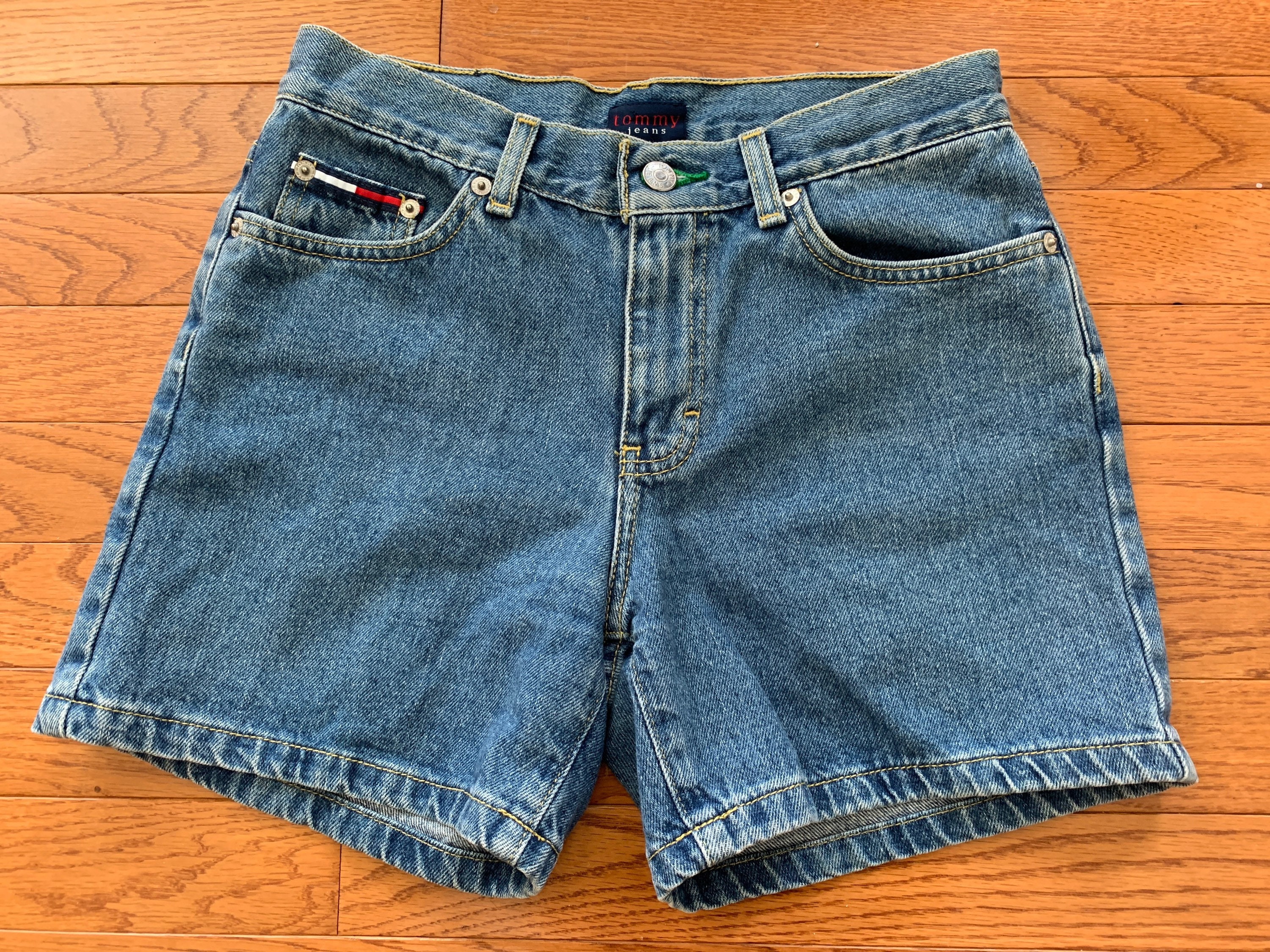 tommy hilfiger high waisted shorts