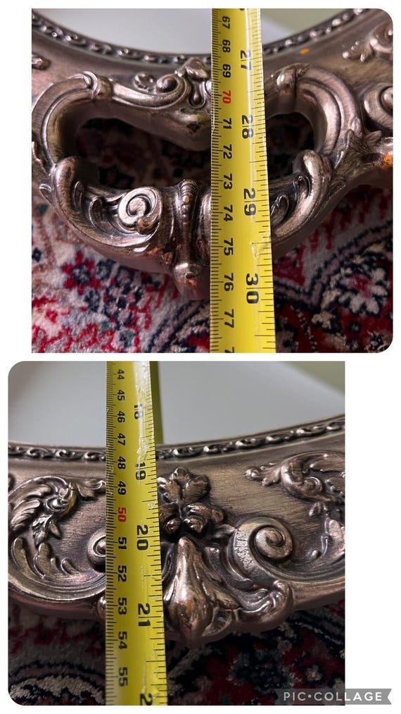 Vintage Turner Wall Accesories # 4381 Wall Mirror/large Turner
